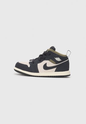 1 MID UNISEX - Baskets montantes - light orewood brown/off noir/medium olive/sail