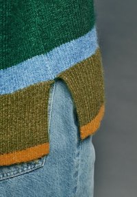 Next RELAXED FIT OVERSIZED - Sweat à capuche - green