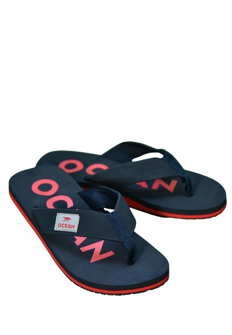 Damen Zehentrenner | MADSea Bade-Zehentrenner dunkelblau/rot/dunkelblau - XR03693 Damen Zehentrenner | MADSea Bade-Zehentrenner dunkelblau/rot/dunkelblau - XR03693