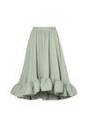 ADRIANA FRILLED  - Jupe trapèze - sage
