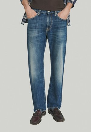 CULT WIDE RE-SEARCH BILL - Relaxed fit jeans - blu