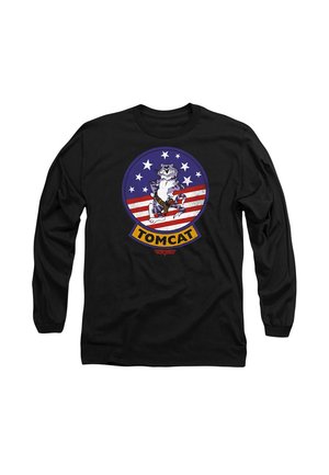 TOP GUN TOMCAT SIGIL - Long sleeved top - black