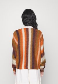 JDY Petite Strickpullover - dark red