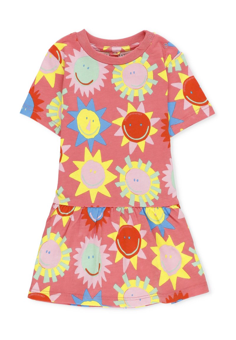 Stella McCartney Kids Jerseyjurk donkerroze