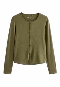 SOFT TOUCH - Cardigan - olive green