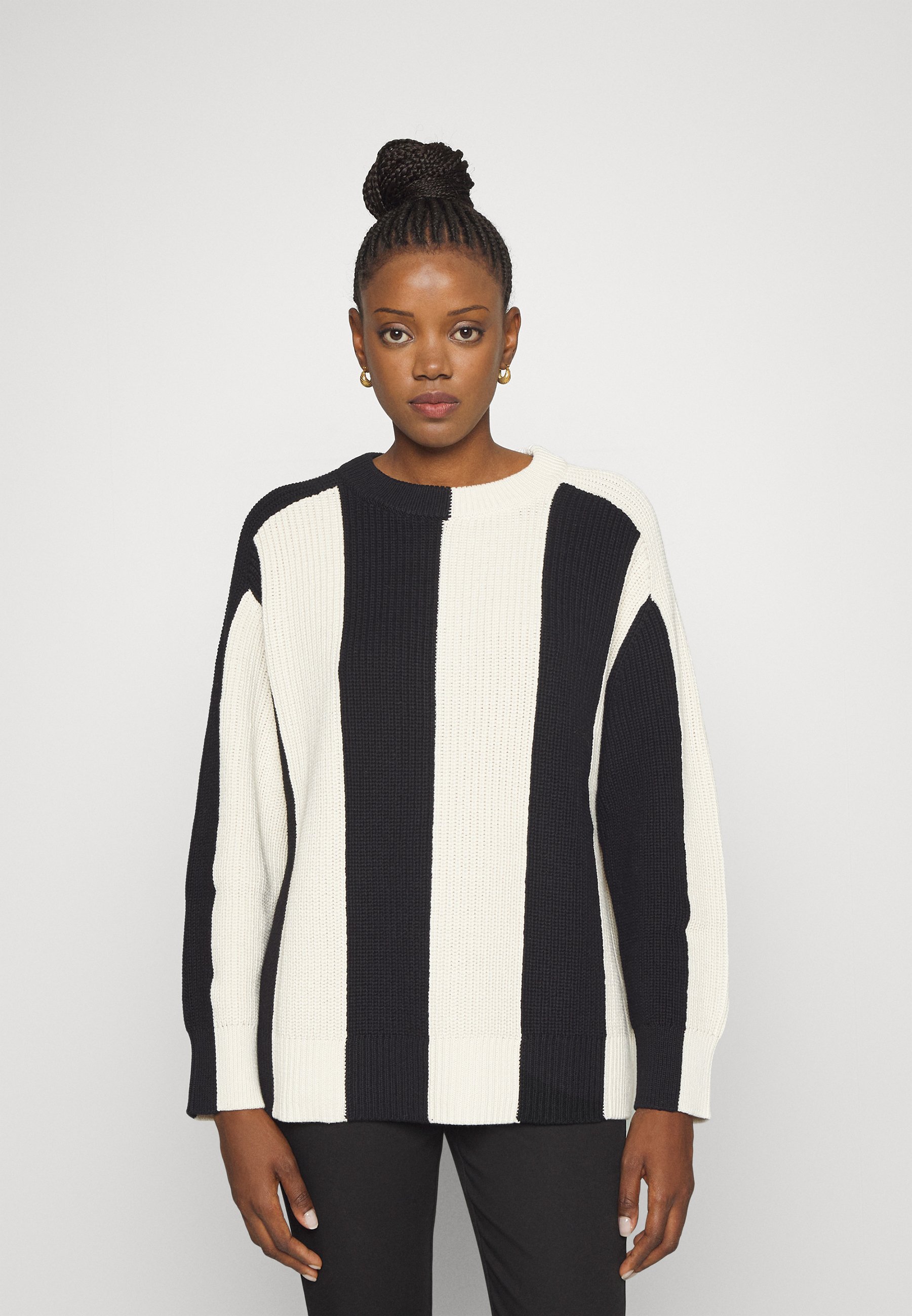 Arket Jumper Black/White, Women's, Size: XS, Black
