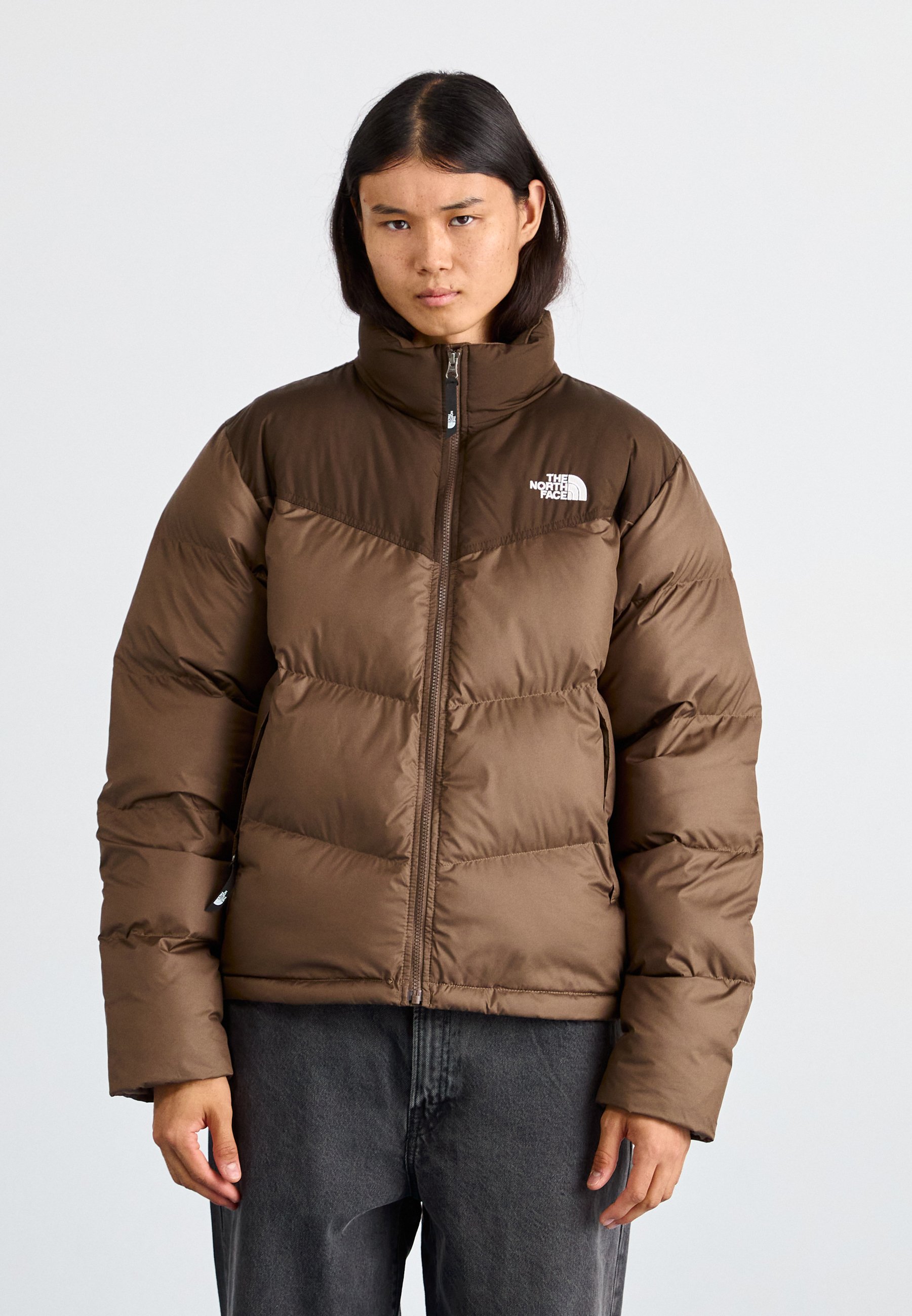 The North Face Saikuru Puffer Jacket In Brown THE NORTH FACE