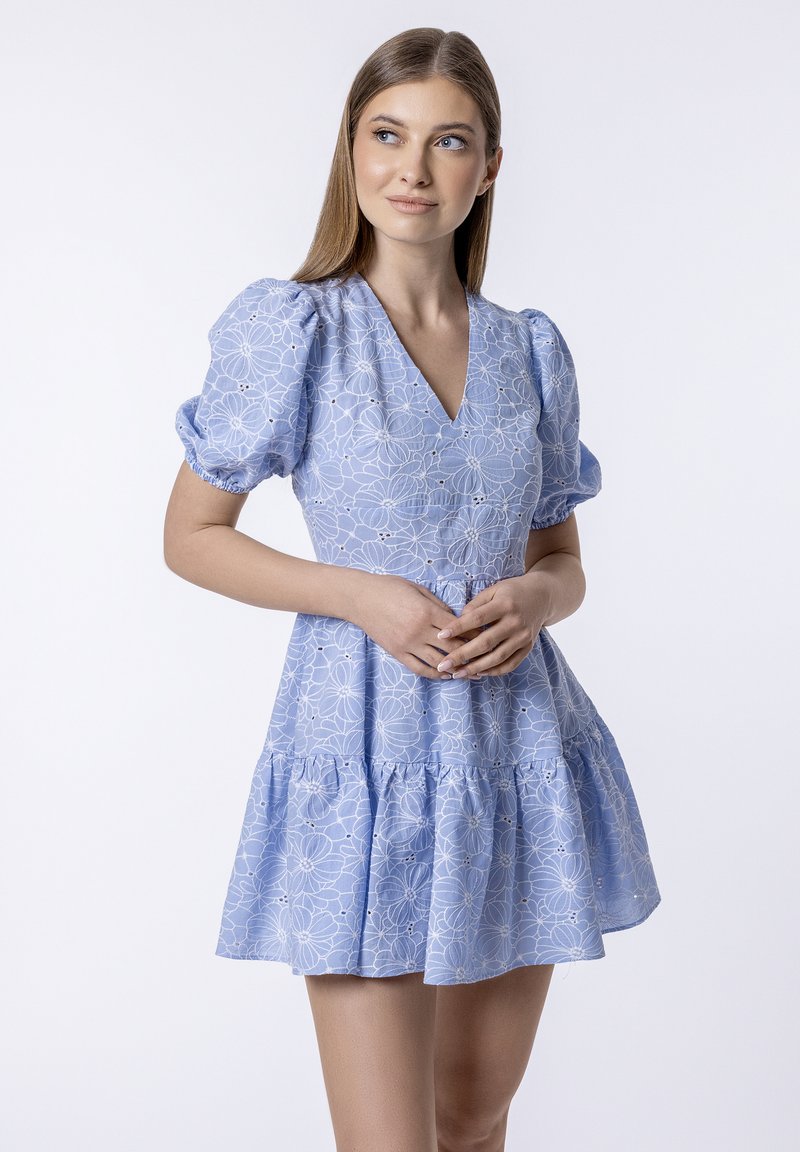 Laurella CYNTIA - Denní šaty - light blue