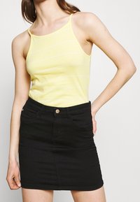 ONLY Minirok - black denim