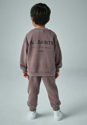 SET - Trainingsanzug - washed brown corded