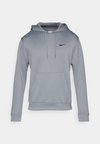 M NK DF UV FLEX FLC PO HD - Sweat à capuche - smoke grey/black