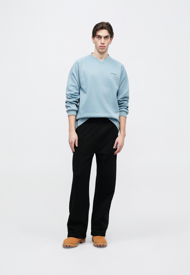 Carhartt WIP POND CORPS PANT - Teplákové kalhoty - black