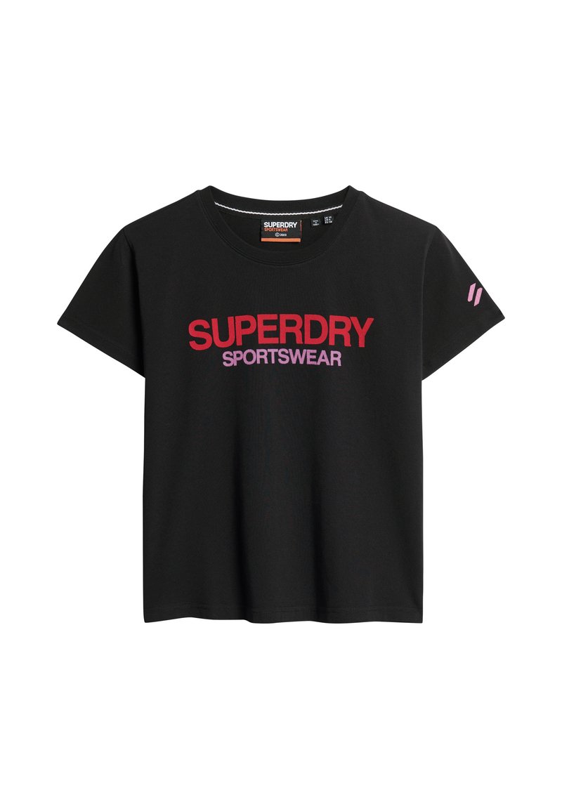 Superdry & Co T-shirt print zwart