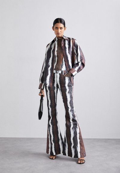 Roberto Cavalli STRIPED BLOUSE - Chemisier - multicolor