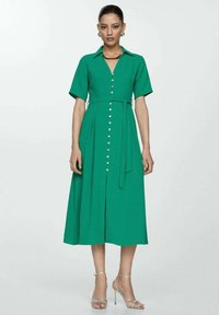Mango Blusenkleid - dark green