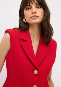 adL PEPLUM - Bodywarmer - red