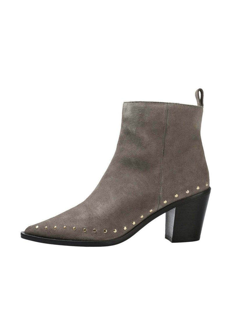 Scalpers Bottines de cowboy / motard - light grey