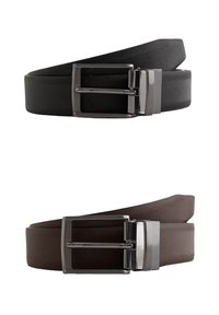 2 PACK - Lietišķa stila josta - black