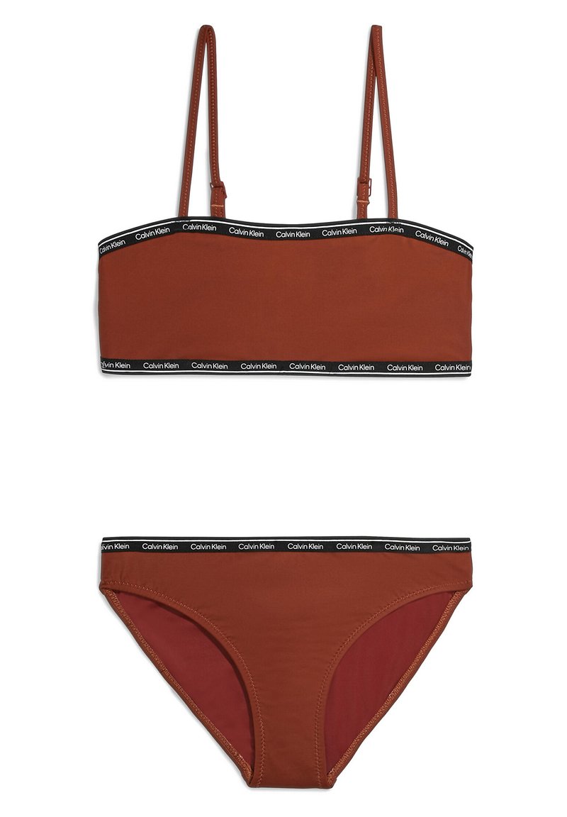 Calvin Klein Swimwear SET Bikini sierra red/red Zalando.co.uk