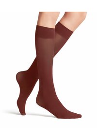 FALKE Pure Matt 50 Denier semi-opaque - Kniekousen - rust (8214)