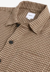 Next TEXTURED - Hemd - stone natural