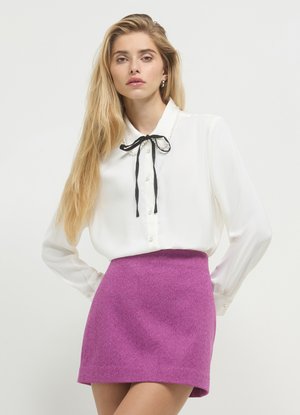 Calliope Hemdbluse - bianco lana