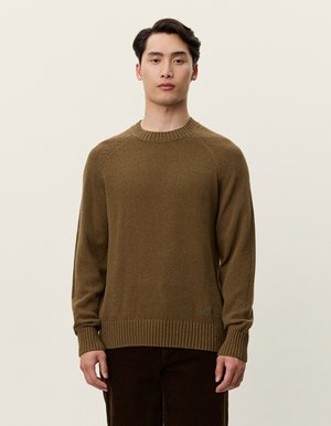 ROUNDNECK - Striktrøje - teak brown