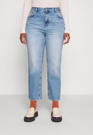 Straight leg jeans - blue denim