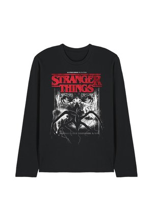 STRANGER THINGS VECNA MINDFLAYER POSTER - Long sleeved top - black