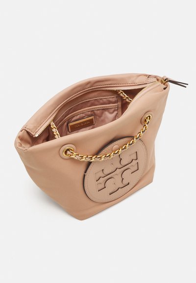Tory Burch ELLA SMALL CHAIN CROSSBODY - Taška cez plece - pink sand