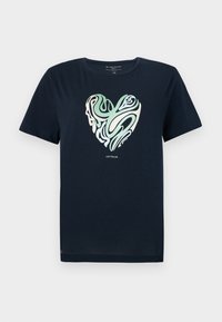 CREW NECK - T-shirts med print - dark blue