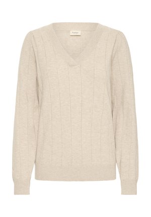 Fransa KATA - Džemperis - feather gray melange