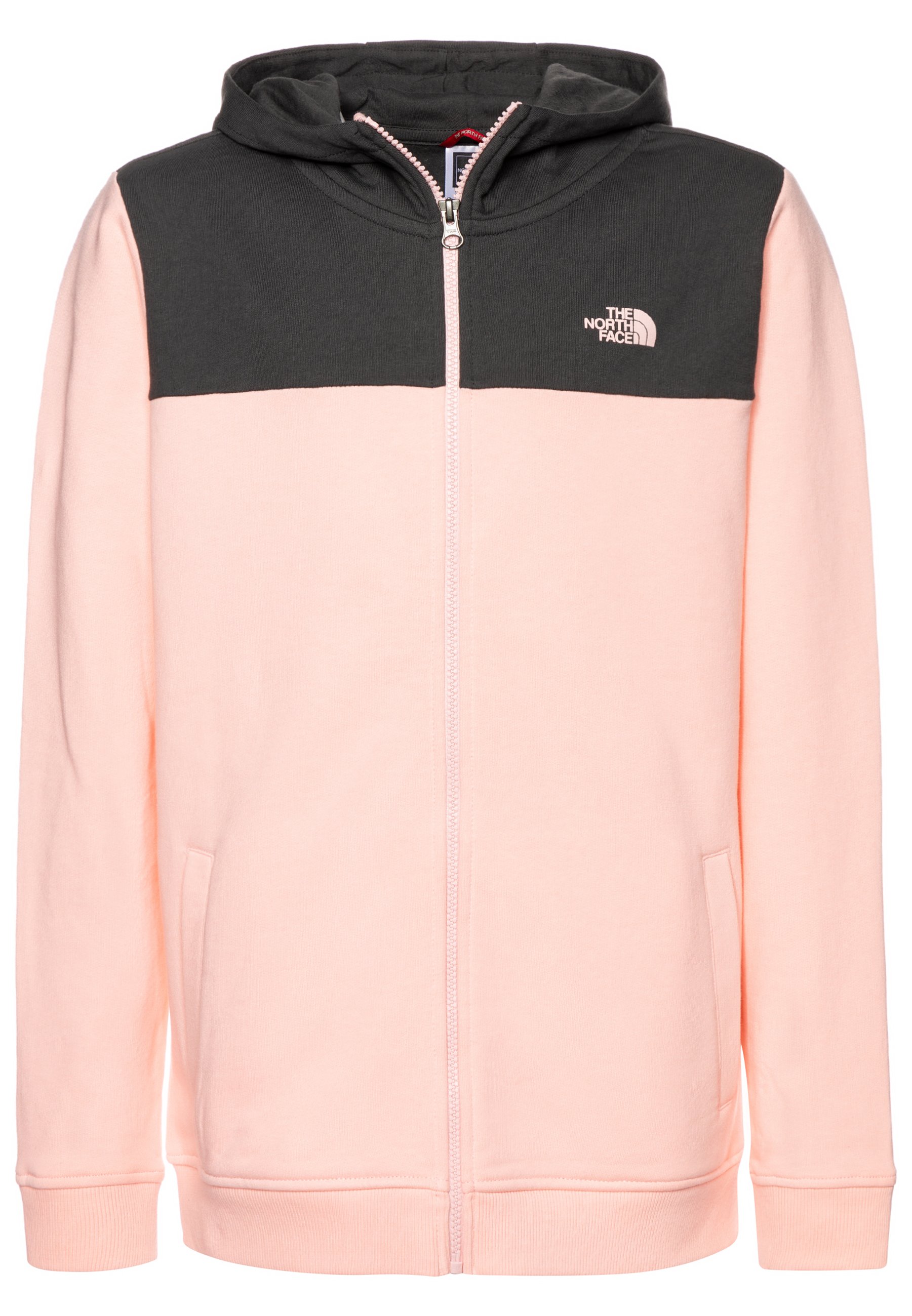 girls pink zip hoodie