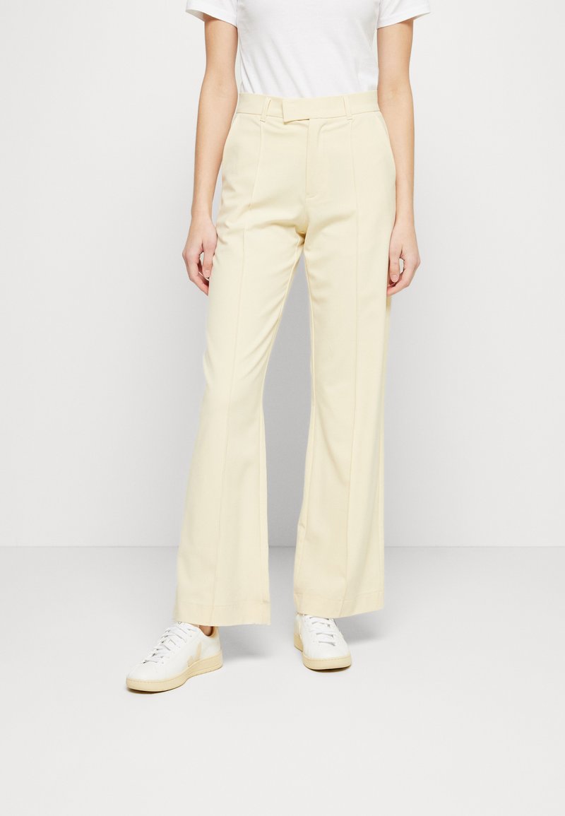 Mads Nørgaard SPORTINA PERRY PANTS - Παντελόνι - double cream