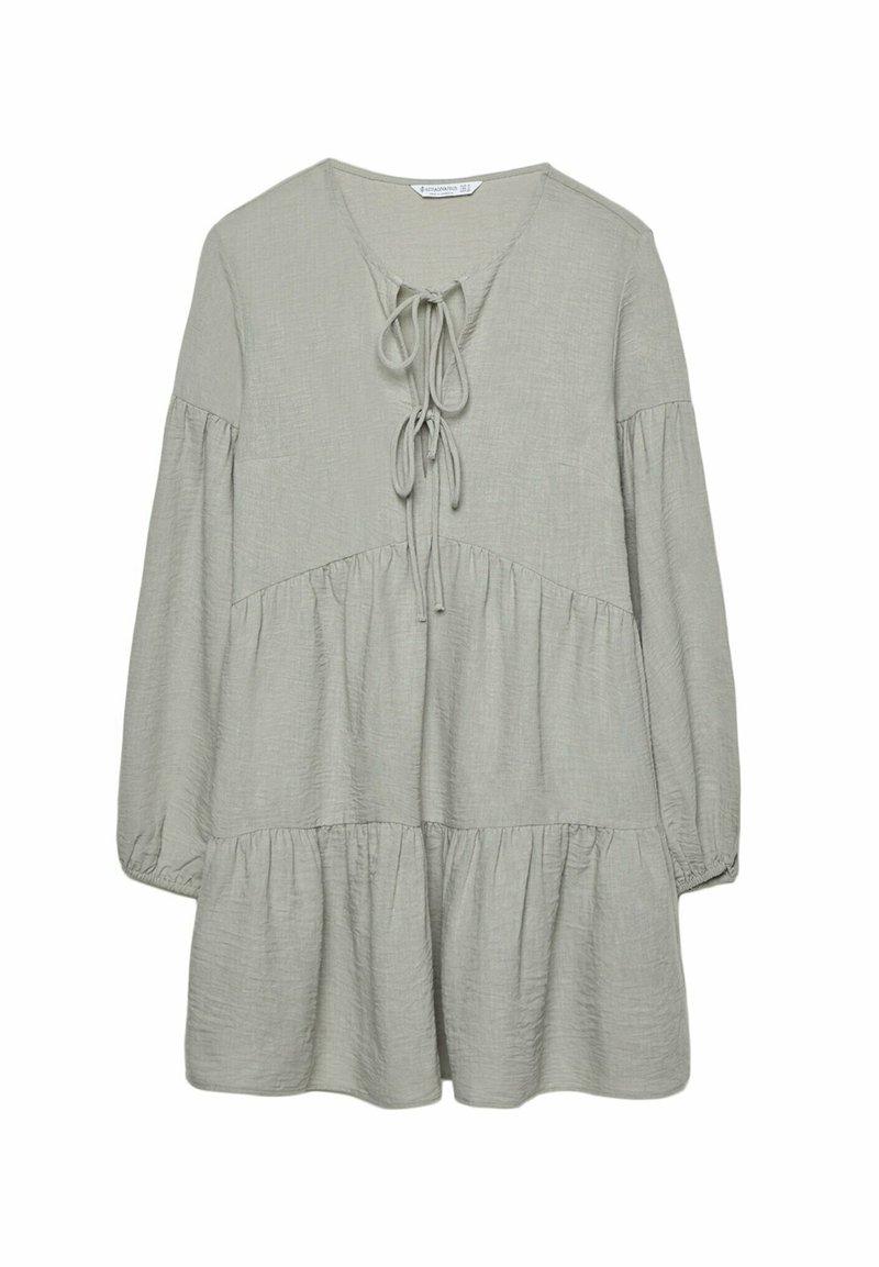 Stradivarius Jurk kaki Stradivarius Jurk kaki