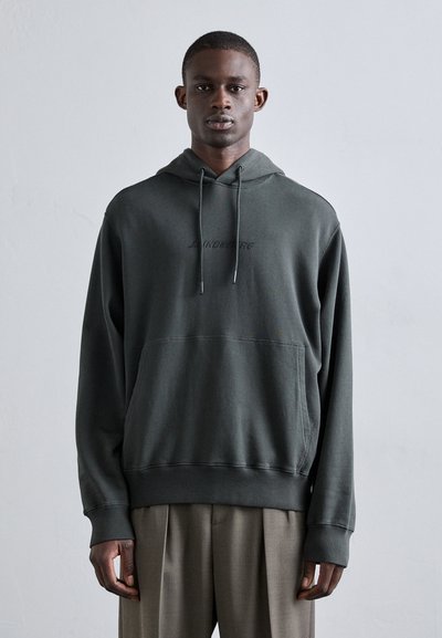 J.LINDEBERG CALLAN LOGO HOODIE - Sportska majica - washed black