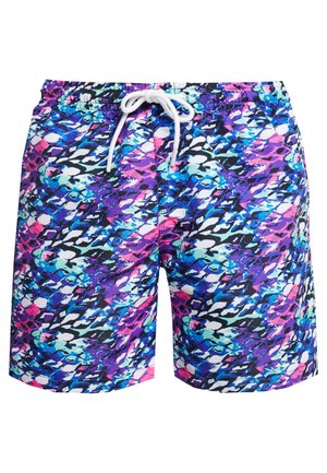 Urban Classics SWIM SHORTS - Plaukimo šortai - blue/pink