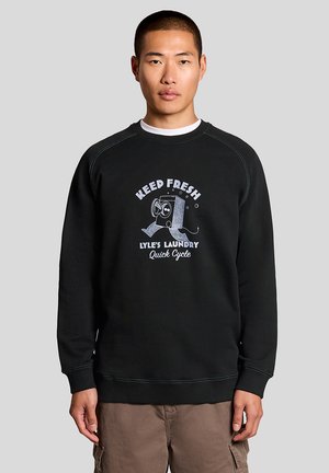 MID KEEP FRESH GRAPHIC - Felpa - z jet black