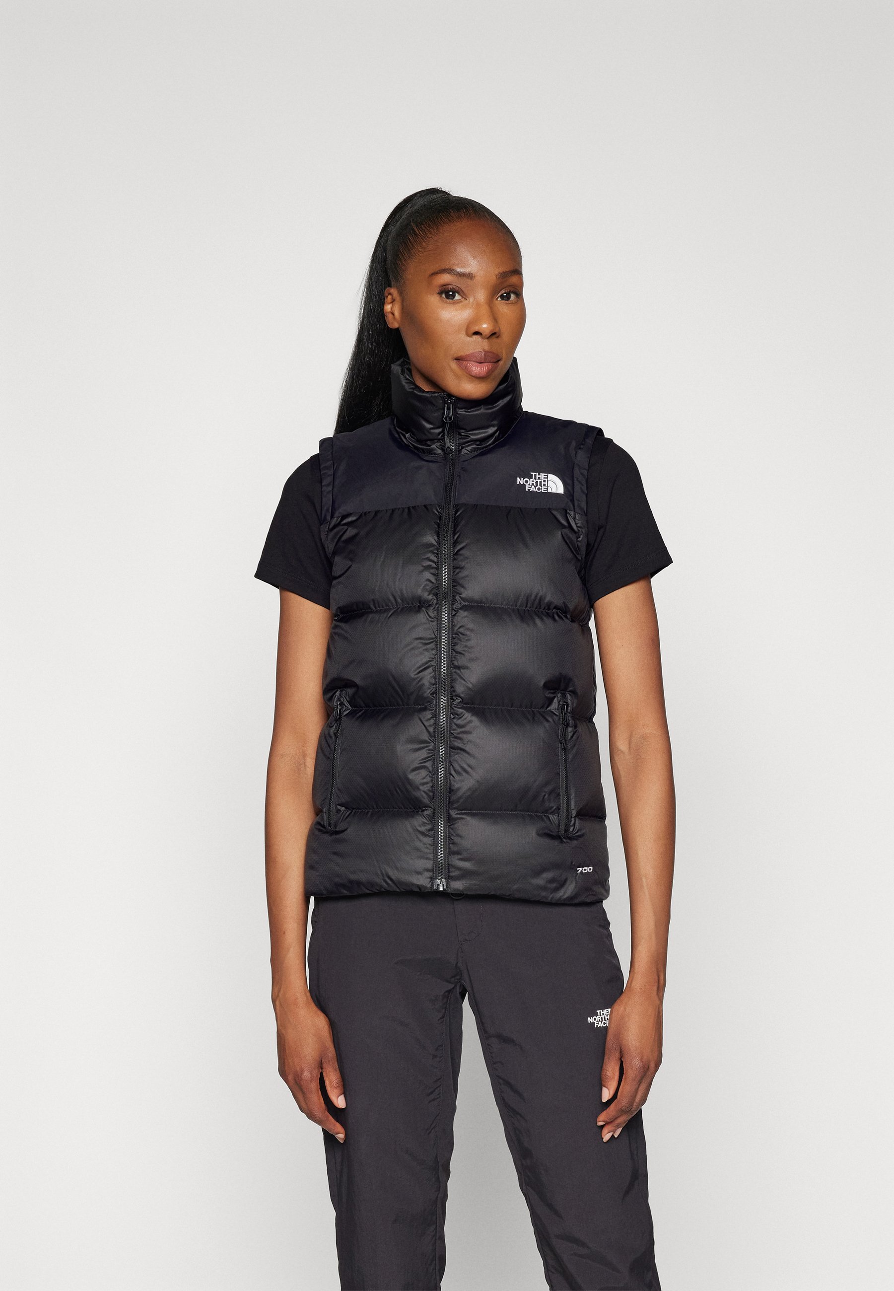 North Face Diablo Gilet Buy The North Face Black Womens Diablo
