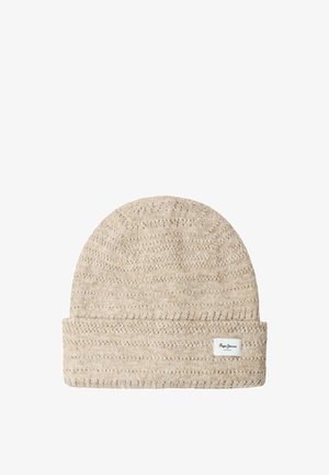 Pepe Jeans, PEPE JEANS HAT MONIQUE BEANIE - Muts - malt beige