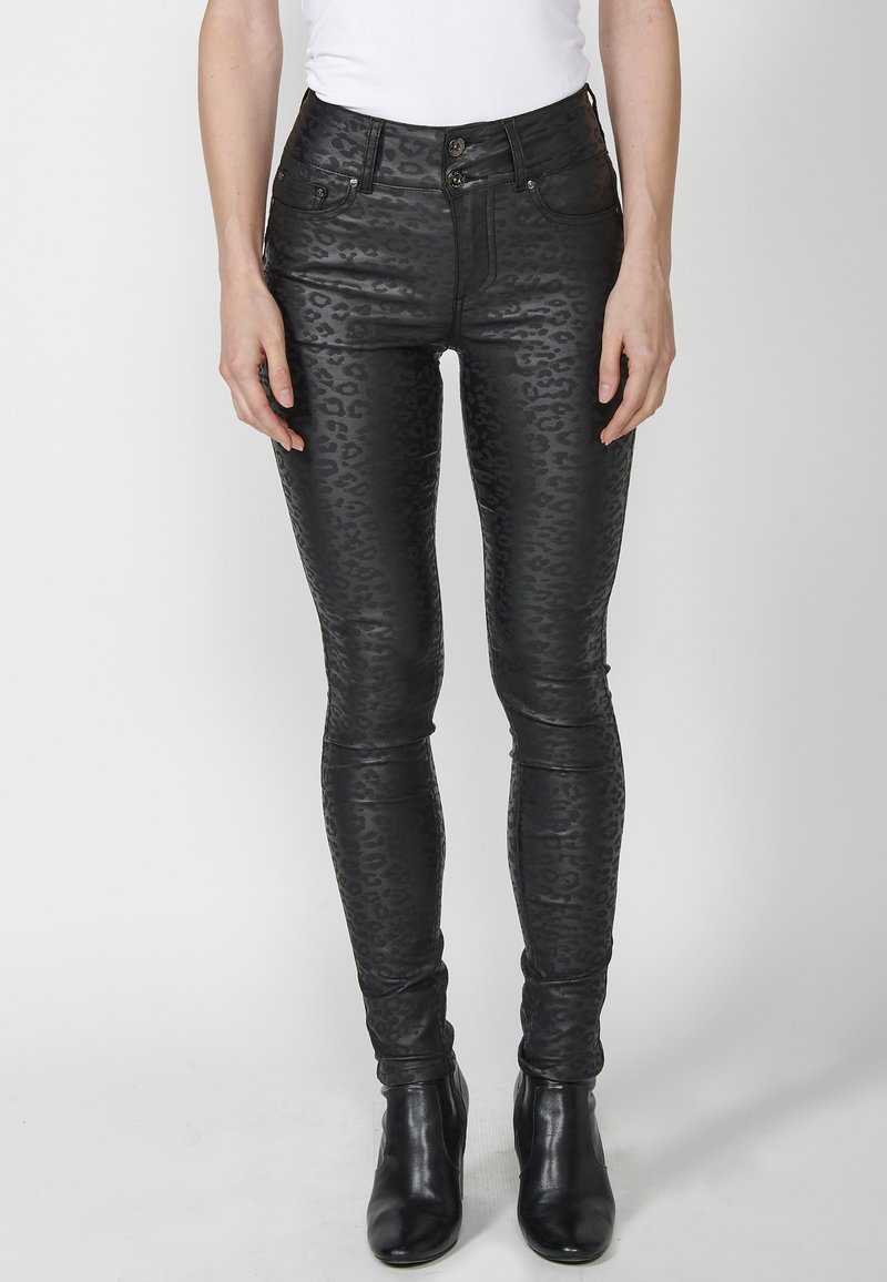 Koroshi Uske traperice - black