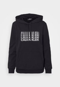 Calvin Klein Performance Felpa con cappuccio - black