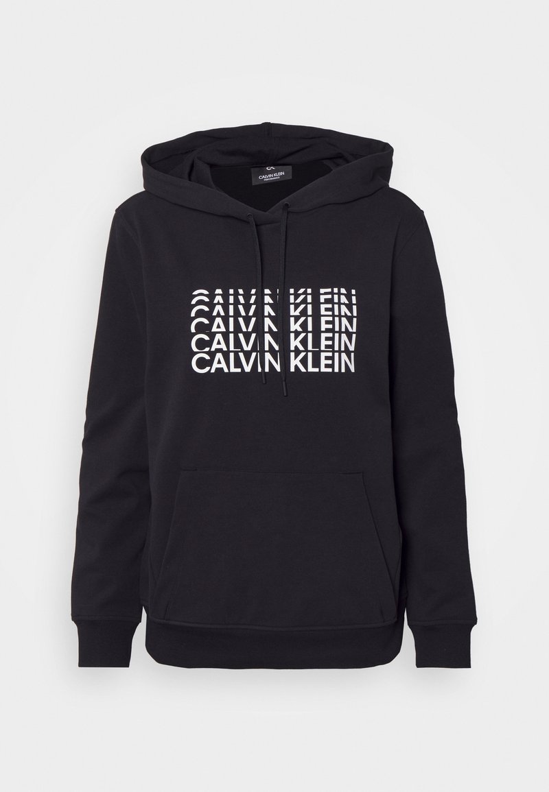 Calvin Klein Performance Felpa con cappuccio - black