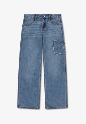 Abercrombie & Fitch, BAGGY JEAN - Jeans baggy - cabin blues