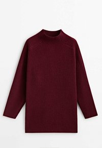 Massimo Dutti Strickpullover - bordeaux