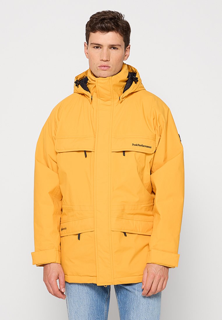 Peak Performance Outdoorjas geel Peak Performance Outdoorjas geel