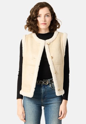 BONOBO Jeans ÄRMELLOSE   - Bodywarmer - creme