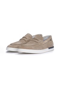 Floris van Bommel DE DEKKER - Scarpe senza lacci - lightbrown