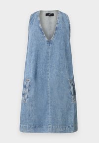 7 for all mankind V NECK DRESS - Džinsinė suknelė - arizona