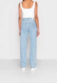 Calvin Klein Jeans Straight leg jeans - light-blue denim